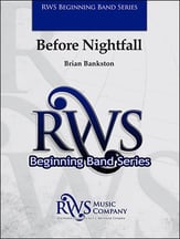 Before Nightfall Concert Band sheet music cover